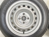 ブリヂストン V600 155/80R14 88/86N LT / トヨタ 5.0J+ 100-4穴 4本