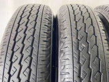 ブリヂストン V600 155/80R14 88/86N LT /トヨタ純正 5.0J+ 100-4穴 4本