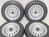 ブリヂストン V600 155/80R14 88/86N LT /トヨタ純正 5.0J+ 100-4穴 4本