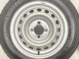 ブリヂストン V600 155/80R14 88/86N LT /トヨタ純正 5.0J+ 100-4穴 4本