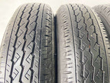 ブリヂストン V600 155/80R14 88/86N LT /トヨタ純正 5.0J+ 100-4穴 4本