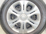 ブリヂストン ネクストリー 185/70R14 /日産純正 5.5J+ 100-4穴 4本
