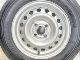 ブリヂストン V600 165/80R14 91/90N LT /日産純正 5.0J+ 100-4穴 4本
