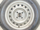 ブリヂストン V600 165/80R14 91/90N LT /日産純正 5.0J+ 100-4穴 4本