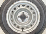 トーヨータイヤ V-02e 155/80R14 88/86N LT /トヨタ純正 5.0J+ 100-4穴 4本