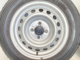 ブリヂストン V600 155/80R14 88/86N LT /トヨタ純正 5.0J+ 100-4穴 4本