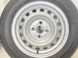 ブリヂストン V600 155/80R14 88/86N LT /トヨタ純正 5.0J+ 100-4穴 4本