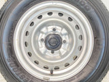 ブリヂストン V600 175R14 8PR /日産純正 5.0J+ 114.3-4穴 4本