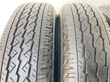 ブリヂストン V600 155/80R14 88/86N LT /トヨタ純正 5.0J+ 100-4穴 4本