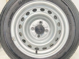 ブリヂストン V600 155/80R14 88/86N LT /トヨタ純正 5.0J+ 100-4穴 4本