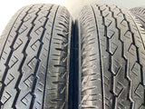 ブリヂストン V600 155/80R14 88/86N LT /トヨタ純正 5.0J+ 100-4穴 4本