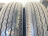 ブリヂストン V600 155/80R14 88/86N LT /トヨタ純正 5.0J+ 100-4穴 4本