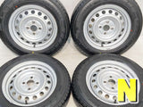 ヨコハマ ブルーアースVAN RY55 155/80R14 88/86 LT /トヨタ純正 5.0J+ 100-4穴 4本