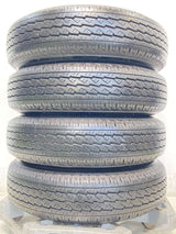 ブリヂストン V600 155/80R14 88/86 LT /トヨタ純正 5.0J+ 100-4穴 4本
