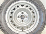ブリヂストン V600 155/80R14 88/86 LT /トヨタ純正 5.0J+ 100-4穴 4本