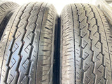 ブリヂストン V600 155/80R14 88/86 LT /トヨタ純正 5.0J+ 100-4穴 4本