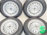 ヨコハマ ブルーアースVan RY55 155/80R14 88/86 LT /トヨタ純正 5.0J+ 100-4穴 4本