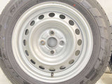 ヨコハマ ブルーアースVAN RY55 155/80R14 88/86LT /トヨタ純正 5.0J+ 100-4穴 4本