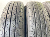 ヨコハマ ブルーアースVAN RY55 155/80R14 88/86LT /トヨタ純正 5.0J+ 100-4穴 4本
