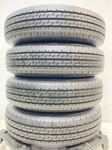 ダンロップ SP 175L 155/80R14 88/86LT /トヨタ純正 AL 5.0J+ 100-4穴 4本