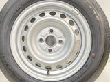 ダンロップ SP 175L 155/80R14 88/86LT /トヨタ純正 AL 5.0J+ 100-4穴 4本
