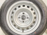 ダンロップ SP 175L 155/80R14 88/86LT /トヨタ純正 AL 5.0J+ 100-4穴 4本