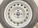 ブリヂストン V600 155/80R14 88/86LT /トヨタ純正 AL 5.0J+ 100-4穴 4本