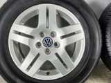 ヨコハマ ブルーアース 195/65R15 /フォルクスワーゲン純正 6.0J+38 100-5穴 4本