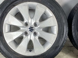 ダンロップ エナセーブ EC202 185/60R15 /スズキ純正 5.5J+50 100-4穴 4本