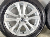 ヨコハマ ブルーアース FE AE30 165/65R15 /スズキ純正 5.0J+45 100-4穴 4本
