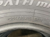 トーヨータイヤ トランパス mpZ 205/70R15 2本