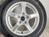 ヨコハマ ブルーアース 195/65R15 /ブリヂストン BALMINUM 6.0J+45 114.3-5穴 4本
