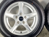 ヨコハマ ブルーアース 195/65R15 /ブリヂストン BALMINUM 6.0J+45 114.3-5穴 4本