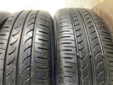 ヨコハマ ブルーアース 195/65R15 /ブリヂストン BALMINUM 6.0J+45 114.3-5穴 4本