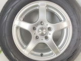 ヨコハマ ブルーアース RV-02 205/65R15 / GRASS SR 6.0J+53 114.3-5穴 4本