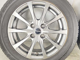 ブリヂストン エコピア NH100C 185/60R15 / エクシーダ 5.5J+43 100-4穴 4本