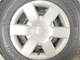 ブリヂストン V600 195/80R15 107/105L LT /トヨタ純正 6.0J+ 139.7-6穴 4本