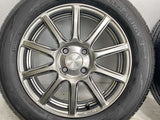 トーヨータイヤ ナノエナジー3 プラス 185/60R15 /ブリヂストン エコフォルム 5.5J+45 100-4穴 4本