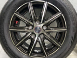 ブリヂストン LUFT RV2 195/65R15 / SMACK 6.0J+53 114.3-5穴 4本