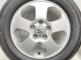 ヨコハマ ブルーアース E52 195/65R15 /スズキ純正 5.5J+45 114.3-5穴 4本