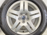 ヨコハマ エコス ES31 195/65R15 /フォルクスワーゲン純正 6.0J+38 100-5穴 4本