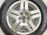 ヨコハマ エコス ES31 195/65R15 /フォルクスワーゲン純正 6.0J+38 100-5穴 4本