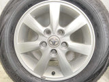 ヨコハマ ブルーアース RV-02 195/65R15 /トヨタ純正 6.0J+50 114.3-5穴 4本