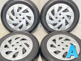 ブリヂストン ネクストリー 185/60R15 /トヨタ純正 5.5J+ 100-4穴 4本