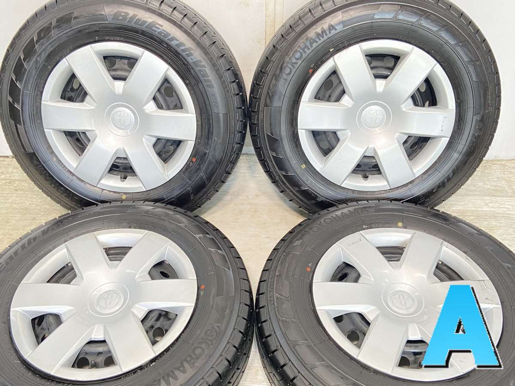 ヨコハマ ブルーアースバン RY55 195/80R15 107/105N LT /トヨタ純正 6.0J+ 139.7-6穴 4本