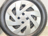 ブリヂストン ネクストリー 185/60R15 /トヨタ純正 5.5J+ 100-4穴 4本