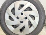 ブリヂストン ネクストリー 185/60R15 /トヨタ純正 5.5J+ 100-4穴 4本
