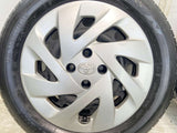 ブリヂストン ネクストリー 185/60R15 /トヨタ純正 5.5J+ 100-4穴 4本