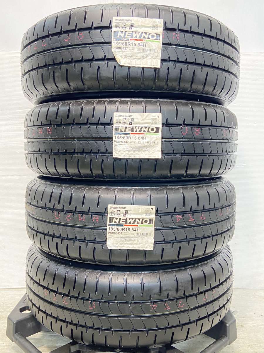 ブリヂストン NEWNO 185/60R15 /トヨタ純正 5.5J+ 100-4穴 4本 – タイヤ・ホイールカンパニー