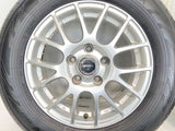 ヨコハマ ブルーアース RV-03 195/65R15 / トップラン 6.0J+45 114.3-5穴 4本
